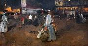 George Hendrik Breitner An Evening on the Dam in Amsterdam Spain oil painting artist